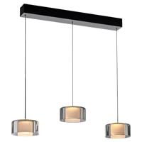 Paul Neuhaus 3-lichts hanglampRika zwart - 2113-18 - thumbnail