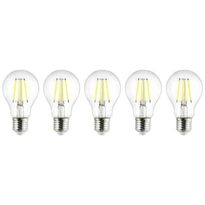 Sygonix SY-5781468 LED-lamp Energielabel A (A - G) E27 2.2 W = 40 W Warmwit (Ø x h) 60 mm x 104 mm Filament / Retro-LED 5 stuk(s)