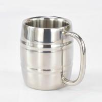 RVS bier Cup mokken Outdoor Camping westerse thee koffie kopje geïsoleerde draagbare water beker Drinkware met handvat - thumbnail