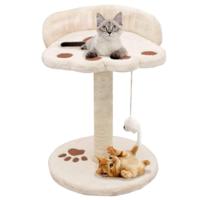 VidaXL Kattenkrabpaal met sisal krabpaal 40 cm beige en bruin - thumbnail