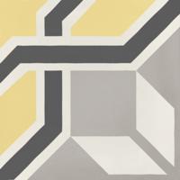 Portugese Vloertegel Jos Hidro Rising Sun 19.7x19.7 cm Jos. - thumbnail