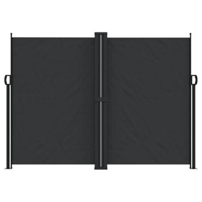 VidaXL Windscherm uittrekbaar 180x1200 cm zwart VidaXL Windscherm uittrekbaar 180x1200 cm zwart