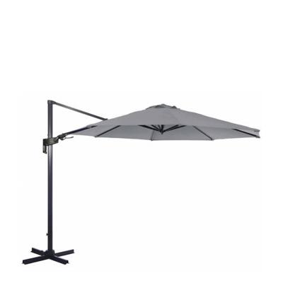 Zweefparasol Borneo 350 cm grijs