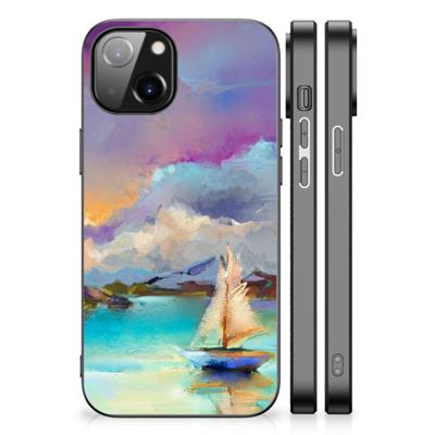 Kleurrijke Telefoonhoesje Apple iPhone 13 | iPhone 14 Boat