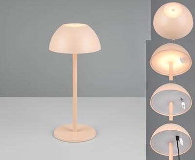 Trio TafellampjeRicardo zand bruin Ø 13,5cm - R54106166