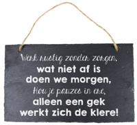 Leisteen Werk rustig zonder zorgen. - thumbnail