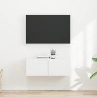 TV Wandkast 2 pcs Wit 60 x 31 x 29.5 cm Bewerkt hout - thumbnail
