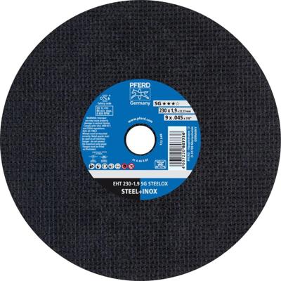 PFERD TOOLS SG STEELOX 61328430 Doorslijpschijf recht 230 mm 25 stuk(s) RVS, Staal