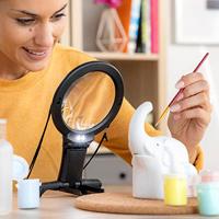 Handsfree vergrootglas met ledverlichting Zooled InnovaGoods - thumbnail