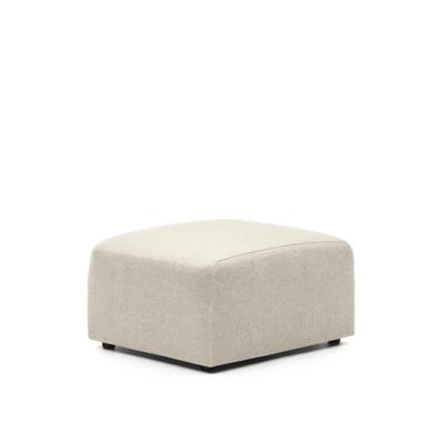 Kave Home Hocker 'Neom' 75 x 64cm, kleur Beige Kave Home Hocker 'Neom' 75 x 64cm, kleur Beige