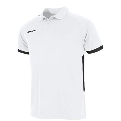 Stanno 463004 First Polo - White-Black - 3XL