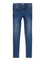Name it zomer jeans broek meisjes - medium blauw - skinny fit - NkfPolly - thumbnail