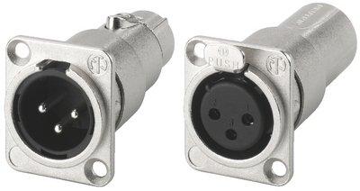 Neutrik NEUTRIK Adapter 3pin XLR male /3pin XLR female NA3MDF - thumbnail