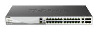 D-Link DMS 3130-30TS - Switch - L3 - beheerd - 24 x 100/1000/2,5G + 2 x 100/1000/2,5G/5G/10G + 4 x 10 Gigabit / 25 Gigabit SFP28 - aan rack monteerbaar (DMS-3130-30TS) /E) - thumbnail