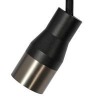 QAZQA Moderne spot zwart met gunmetal voor railsysteem 1-fase GU10 - thumbnail