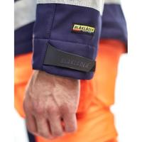 Blåkläder Softshell jack High-Vis 49002517 | High Vis Oranje/Marineblauw | Maat XXL - 7330509445983 - thumbnail