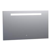 Brauer Garnet Spiegel - Rechthoekig - 120 cm - met Directe LED-Verlichting - Dimbaar - met Touchbediening - thumbnail