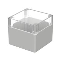 Bopla EUROMAS M 228 G 02228100 Industriële behuizing 122 x 120 x 105 Polycarbonaat Grijs-wit (RAL 7035) 1 stuk(s) - thumbnail