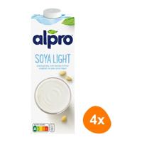 Alpro - Sojadrink Light - 4x 1ltr - thumbnail