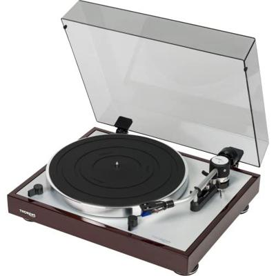 Thorens TD 403 DD platenspeler walnoot