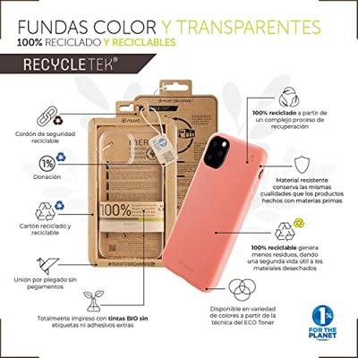 Telefoonhoes Muvit for Change iPhone 13 Mini Zwart Telefoonhoes Muvit for Change iPhone 13 Mini Zwart