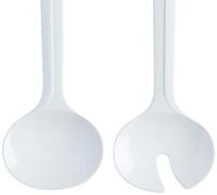 Fackelmann basic saladeset 26 cm wit san kunstof 2 stuks - thumbnail