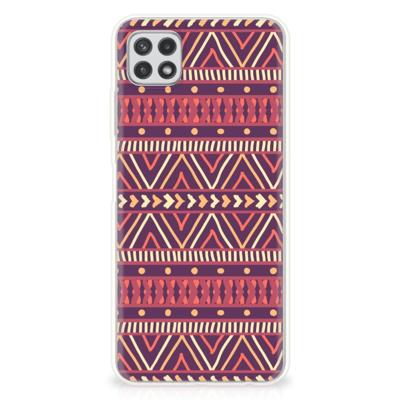 Samsung Galaxy A22 5G | TPU bumper | Aztec Paars Samsung Galaxy A22 5G | TPU bumper | Aztec Paars