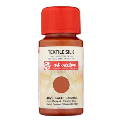 Talens Art Creation • textiel silk 50 ml zoete karamel