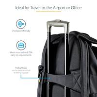 StarTech.com NTBKBAG173 Laptoprugzak Geschikt voor max. (laptop): 43,9 cm (17,3) Zwart - thumbnail