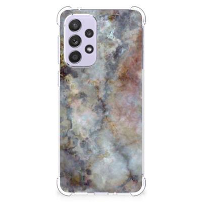 Samsung Galaxy A33 Anti-Shock Hoesje Marmer Grijs Samsung Galaxy A33 Anti-Shock Hoesje Marmer Grijs