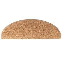 Trapmatten 10 st 65x21x4 cm Beige Halfrond Groot - thumbnail