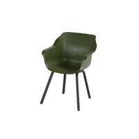 Hartman Sophie Element tuinstoel Moss green - thumbnail