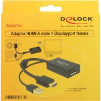 DeLOCK Adapter HDMI -> DisplayPort 1.2 - thumbnail