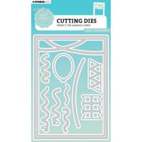 Studio Light • sweet stories cutting die party cardshape - thumbnail