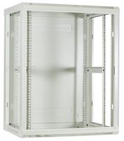 DSI 18U Witte Wandkast met glazen deur - DS6418W server rack - thumbnail