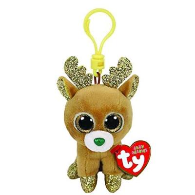 Ty Beanie boo&apos;s clip fiona pink cat, 7cm