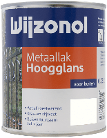 Wijzonol Metaallak Hoogglans RAL 9001 - thumbnail