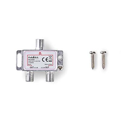Nedis CATV-Splitter | 5-1000 MHz | 4.2 dB | Zink | 1 stuks - SSPL200ME SSPL200ME