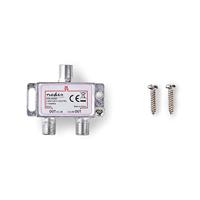 CATV F-Splitter | Max 4,2 dB demping | 5 - 1000 MHz | 2 uitgangen - thumbnail