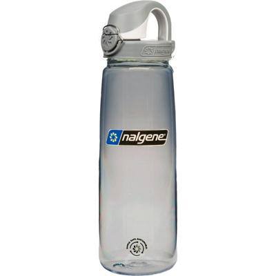 Nalgene On-The-Fly Lock-Top Sustain Bottle, 700 ml drinkfles (Grijs/transparant)