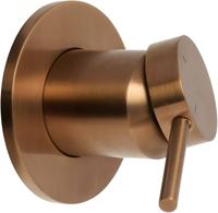 Ben Navan 2-gats inbouwmengkraan geborsteld koper - thumbnail