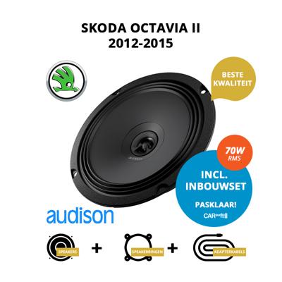 Premium speakers voor Skoda Octavia II 2012-2015 - Voordeuren