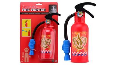 Brandblusser die echt water spuit