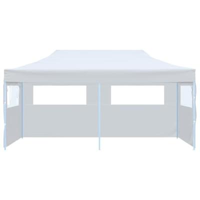 Partytent Easy Up met zijwanden 3x6 m staal wit