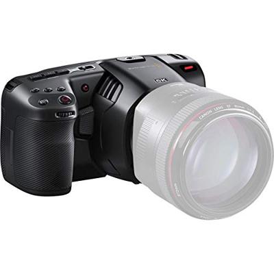 Blackmagic Design Pocket Cinema Camera 6K (5inch LCD, externe USB-C media schijf opname, inclusief accessoires), zwart