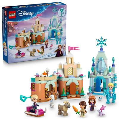 LEGO DISNEY 43278 Miniatuurkasteel in Arendelle en Elsa's ijspaleis