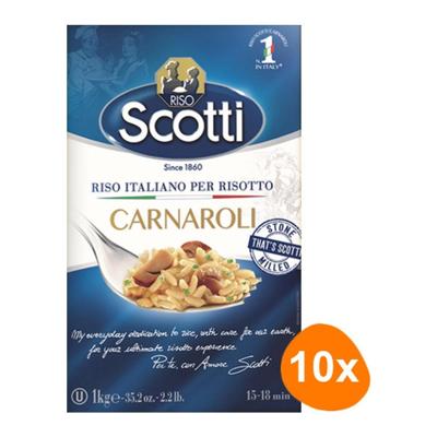 Riso Scotti - Carnaroli Risotto - 10x 1kg Riso Scotti - Carnaroli Risotto - 10x 1kg