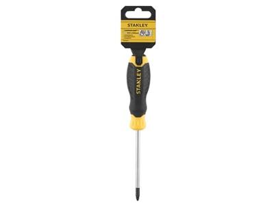 Stanley handgereedschap STHT16163-0 | Cushiongrip Schroevendraaier Pozidriv PZ2 x 100mm - STHT16163-0