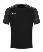 JAKO 6122 T-Shirt Performance - Zwart/Antra Light - 4XL - thumbnail