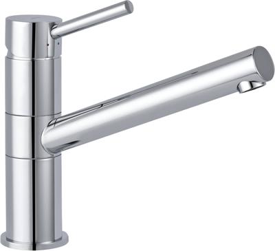 Job Tomani keukenmengkraan eengreeps incl. aansluitslangen en filterstopkranen chroom Job Tomani keukenmengkraan eengreeps incl. aansluitslangen en filterstopkranen chroom